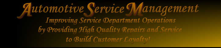 Automotive Service Management